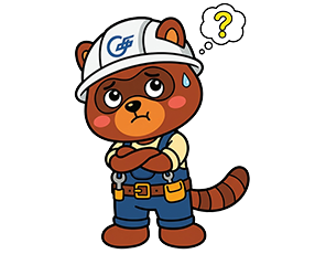 不安な顔のビートくん