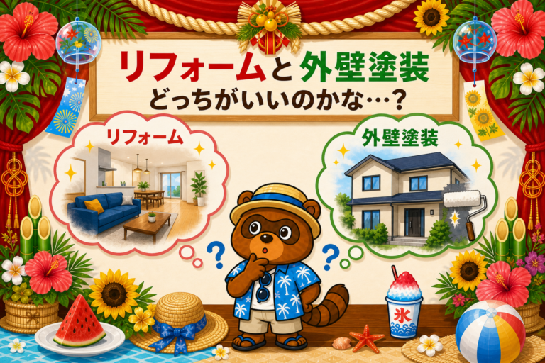 リフォームと外壁塗装、まとめて行うべき？タイミングと注意点を解説